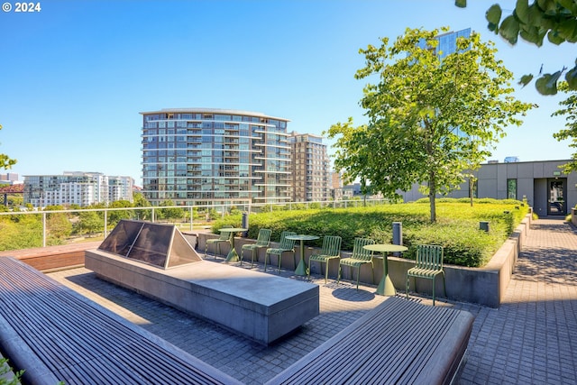 1150 NW Quimby St Unit 208, Portland, OR 97209 - view of deck
