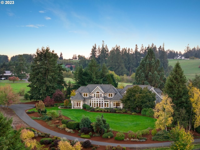 26065 SW Baker Rd, Sherwood, OR 97140 - view of aerial view at dusk