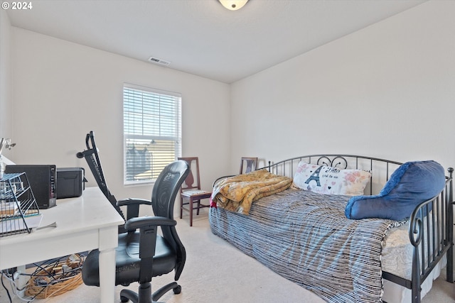 bedroom featuring carpet flooring