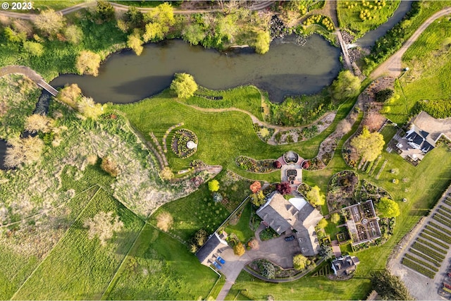 view of drone / aerial view