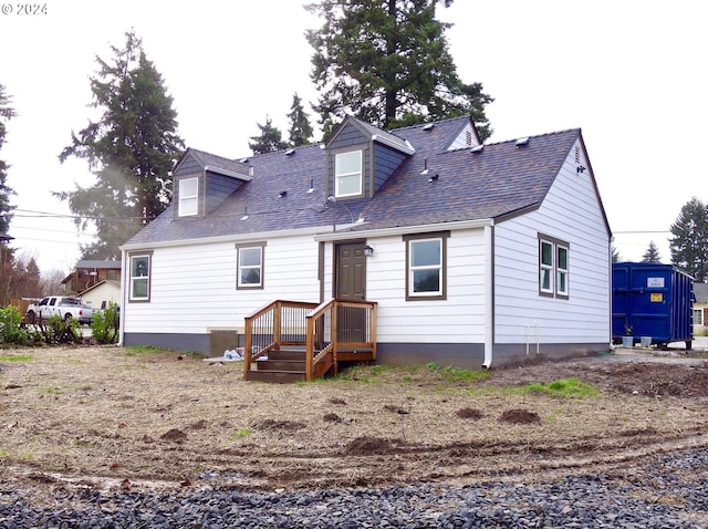 view of back of house