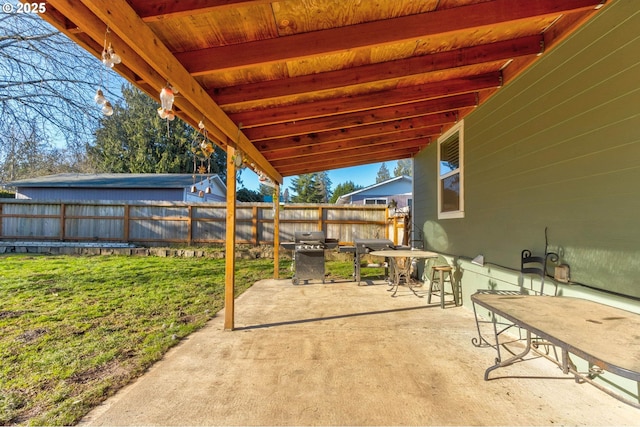 view of patio