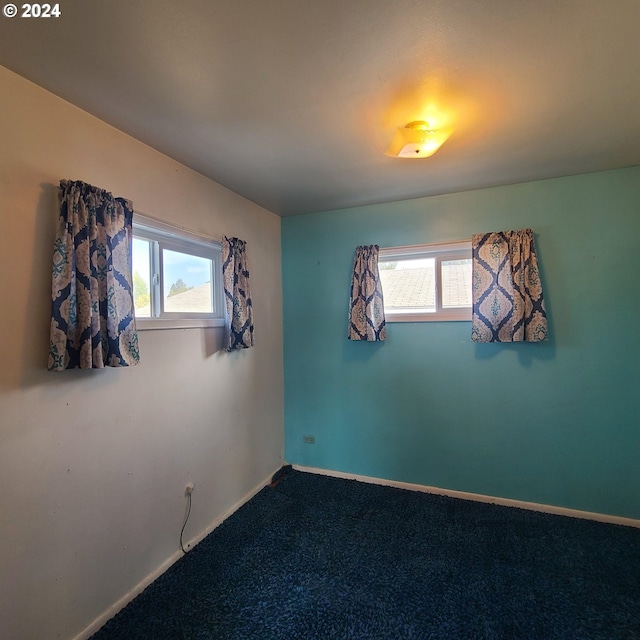 empty room with carpet and plenty of natural light