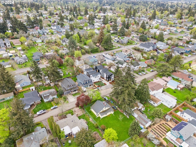 view of aerial view