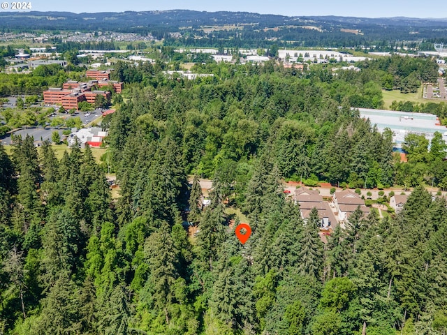 27580 SW Canyon Creek Rd, Wilsonville, OR 97070 - aerial view of property and surrounding area with a heavily wooded area