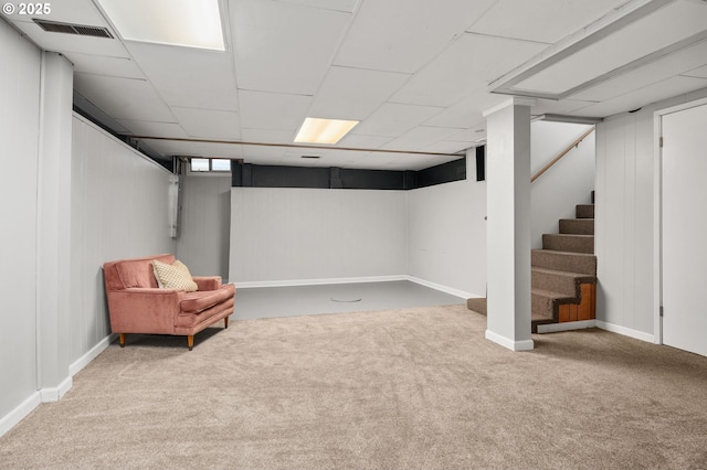 5706 NE 58th Ct, Vancouver, WA 98661 - basement with carpet floors and stairs