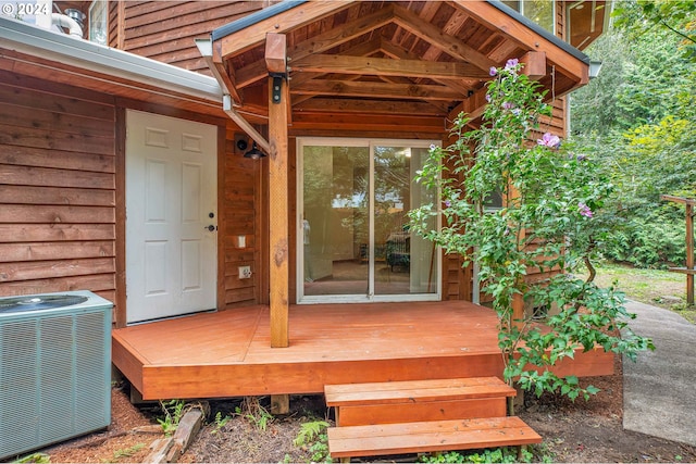 back of property featuring a sunroom