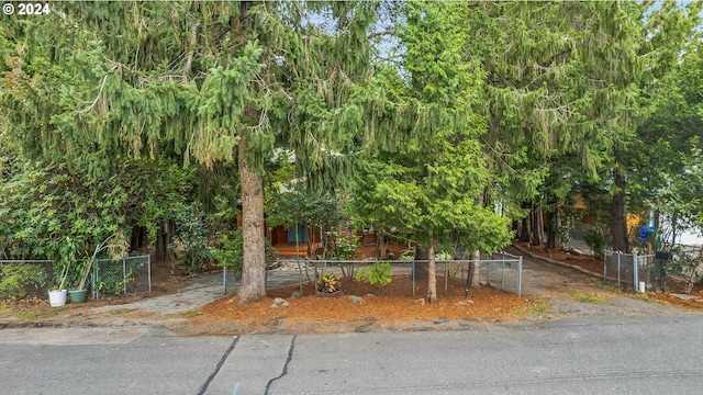 view of obstructed view of property