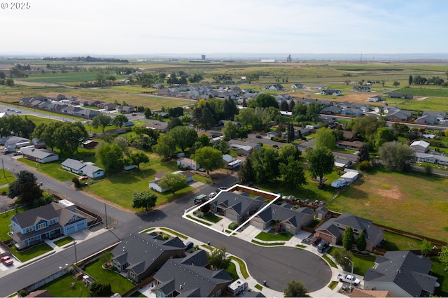 birds eye view of property featuring a residential view