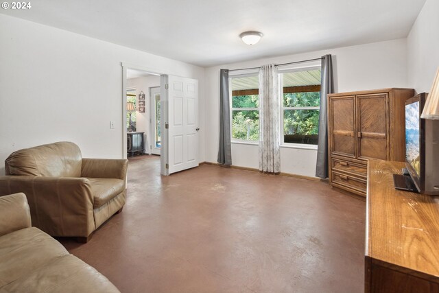 view of living room