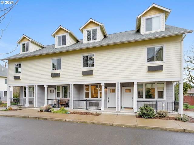 view of front of house with a porch