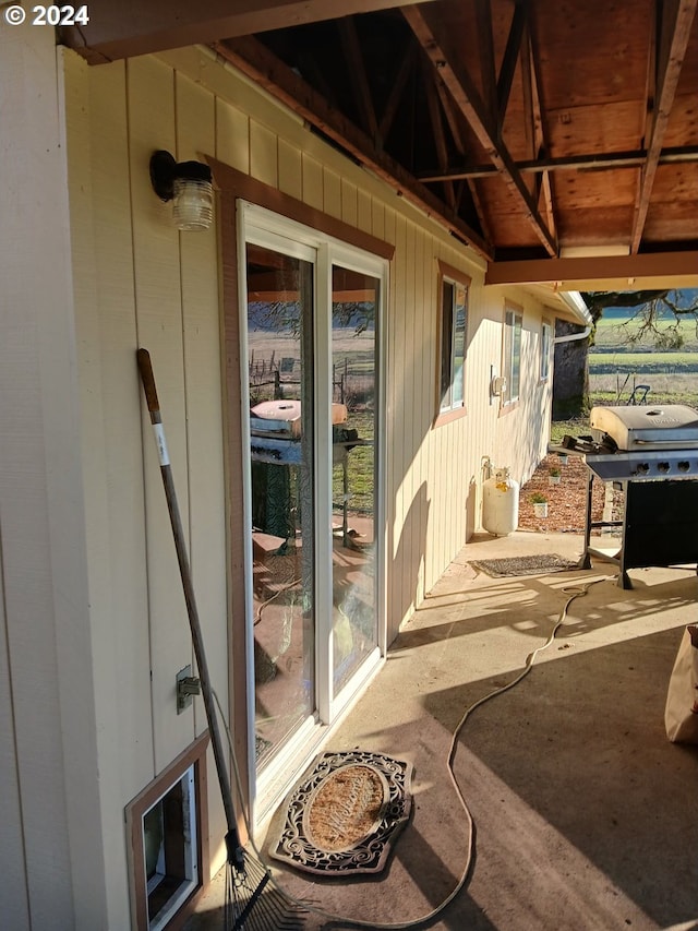 exterior space featuring a patio area