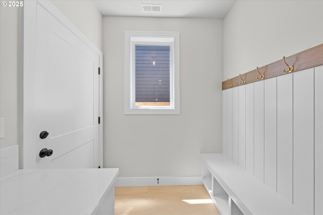 1218 9th St Lot 3, West Linn, OR 97068 - mudroom with baseboards and light wood-type flooring