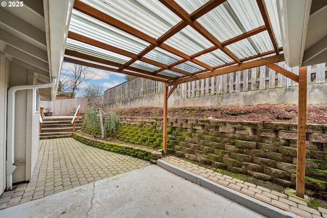 view of patio / terrace