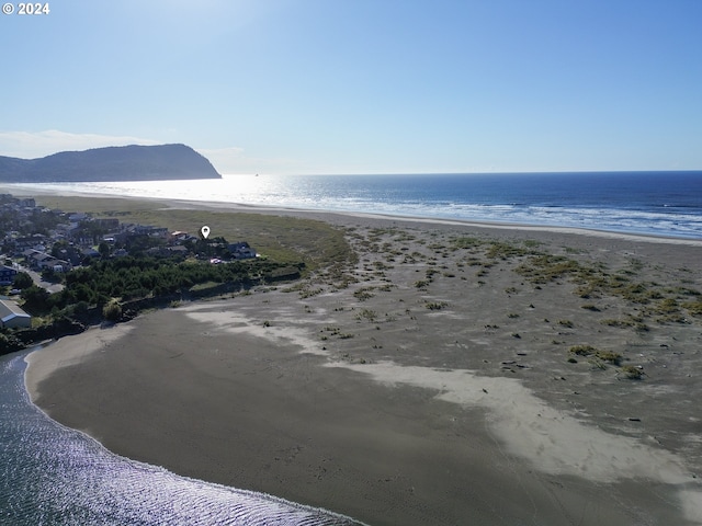 water view featuring a view of the beach