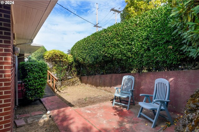 view of patio / terrace