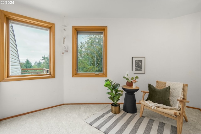 2626 NW 83rd Pl, Portland, OR 97229 - sitting room featuring carpet flooring and baseboards