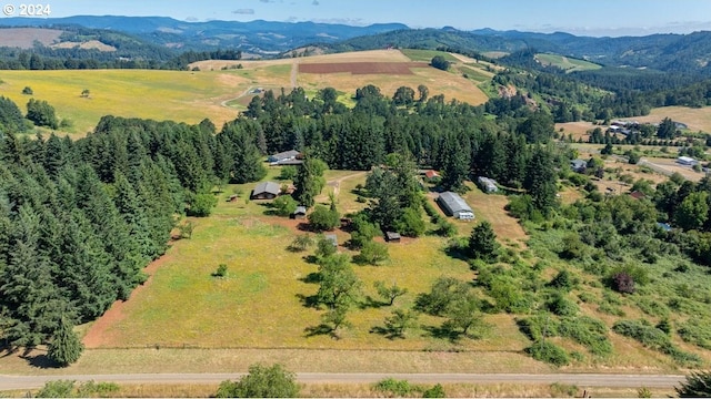 26231 SW Thunderhead Ln, Sheridan, OR 97378 - aerial view of sparsely populated area featuring mountains
