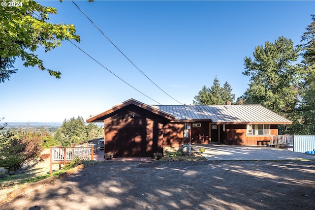 view of front of house