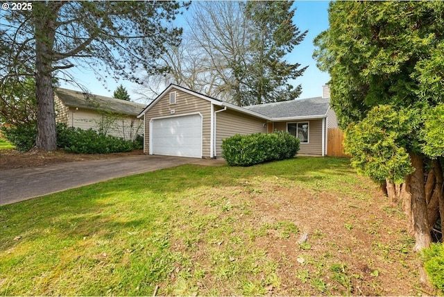 19875 SW Southview St, Beaverton, OR 97078 - ranch-style house featuring a chimney, driveway, and a garage