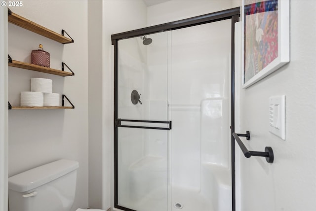 19639 SW Blackbear Ct, Beaverton, OR 97006 - full bathroom with a shower stall and toilet