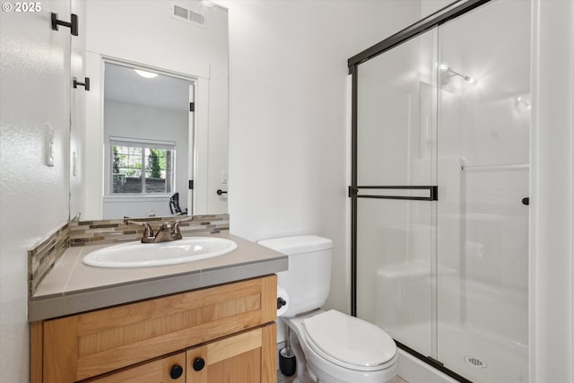 19639 SW Blackbear Ct, Beaverton, OR 97006 - full bath with a shower stall, toilet, and vanity