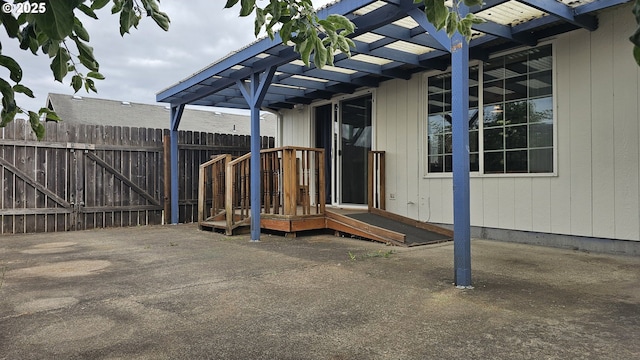4072 Forsythia St, Springfield, OR 97478 - view of patio / terrace featuring a pergola