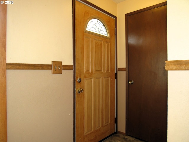 view of doorway to outside