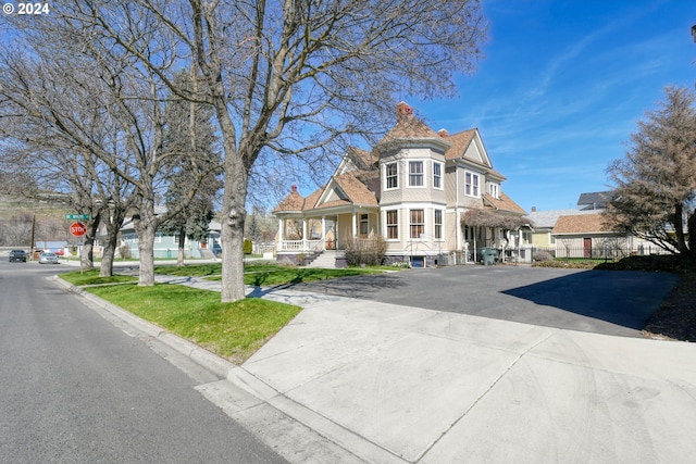 victorian home with a porch