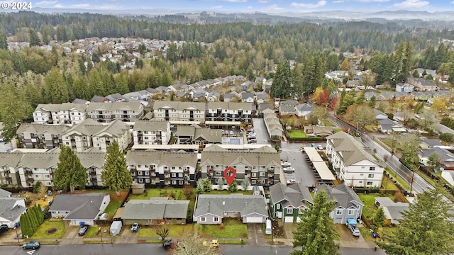 18095 Bluff Rd, Sandy, OR 97055 - aerial view of property's location with nearby suburban area and a heavily wooded area