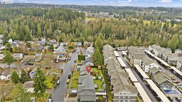 18095 Bluff Rd, Sandy, OR 97055 - view of property location with nearby suburban area and a heavily wooded area