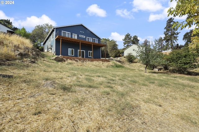 view of rear view of house