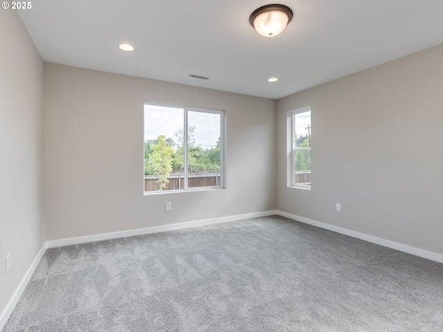 724 NW 178th Way, Ridgefield, WA 98642 - carpeted empty room featuring baseboards and recessed lighting