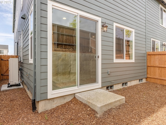 724 NW 178th Way, Ridgefield, WA 98642 - doorway to property with fence