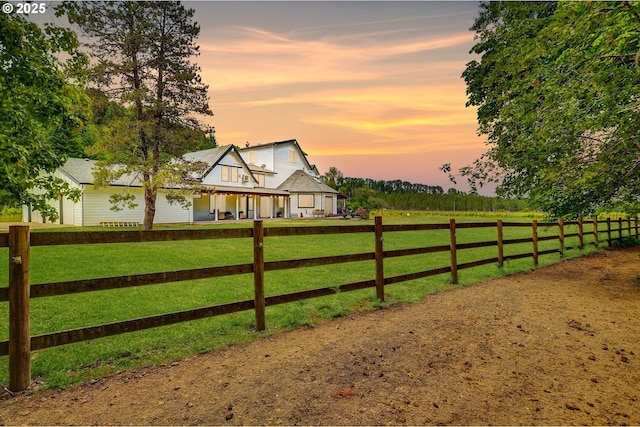47266 SW Carpenter Creek Rd, Forest Grove, OR 97116 - view of yard at dusk