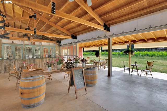 47266 SW Carpenter Creek Rd, Forest Grove, OR 97116 - view of patio featuring outdoor dining area