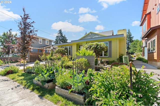 view of bungalow-style house