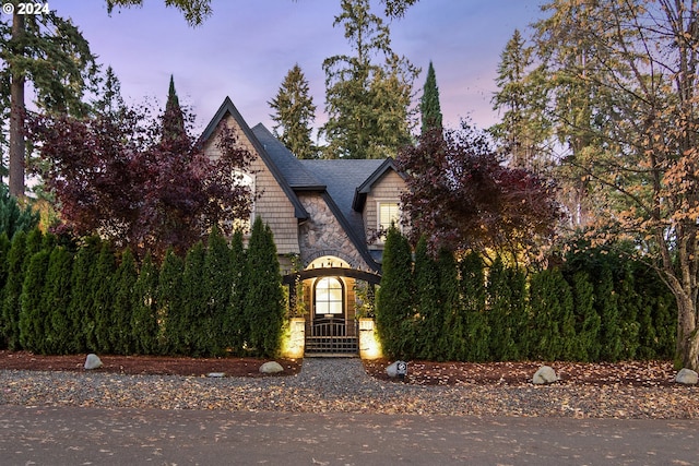 815 E Ave, Lake Oswego, OR 97034 - view of front of house featuring stone siding
