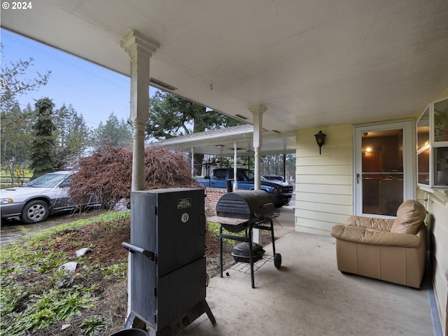 15600 SE Orient Dr, Boring, OR 97009 - view of patio / terrace with a grill
