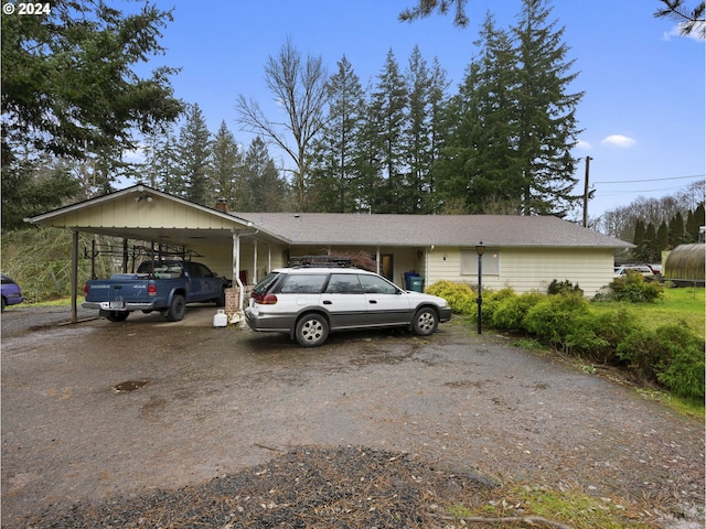 15600 SE Orient Dr, Boring, OR 97009 - view of front of home featuring driveway and a carport