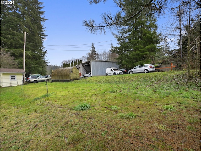 15600 SE Orient Dr, Boring, OR 97009 - view of grassy yard featuring an outbuilding