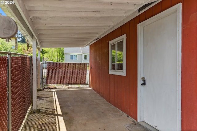 view of patio