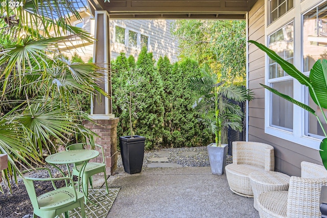 view of patio / terrace