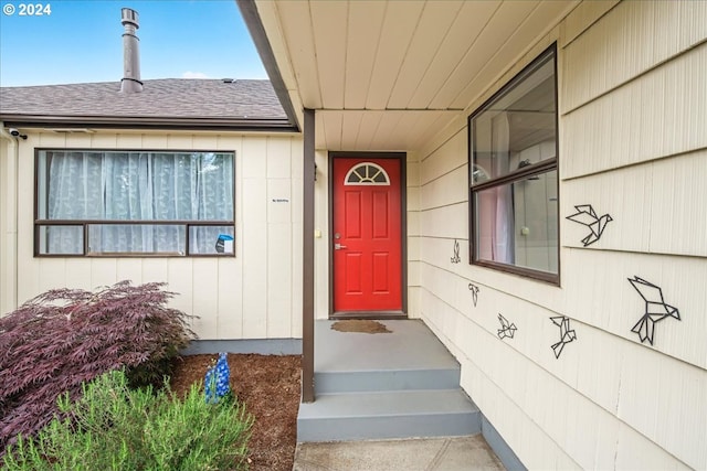 view of property entrance