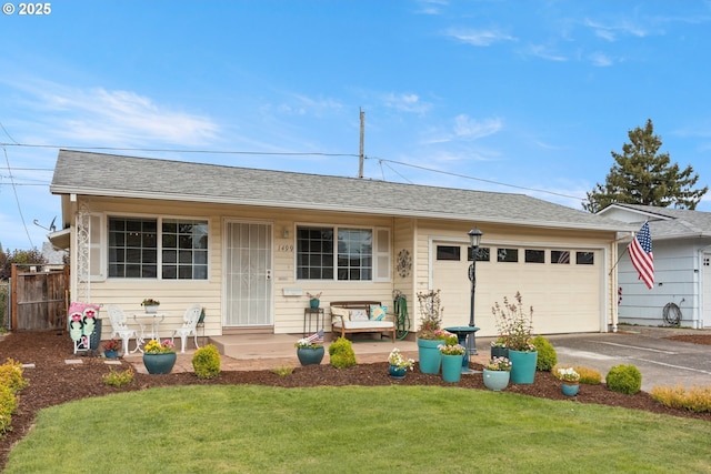 1499 Walton Way, Woodburn, OR 97071 - single story home with driveway and a garage