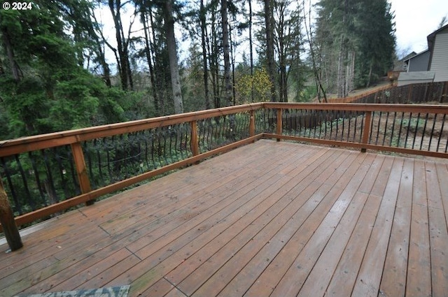 view of deck