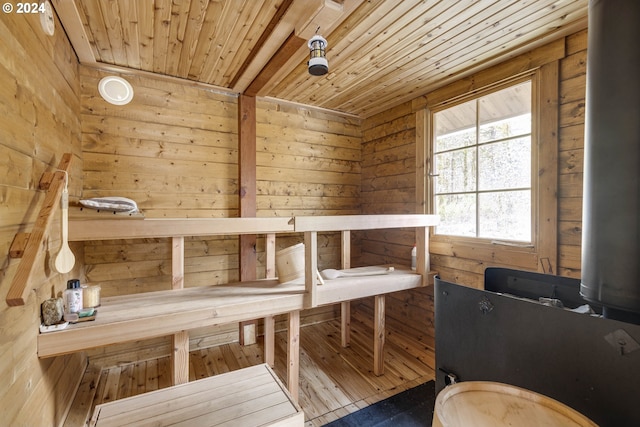 view of sauna / steam room