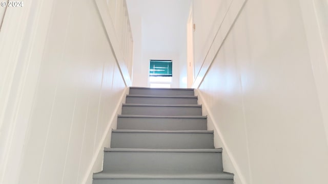 view of stairs