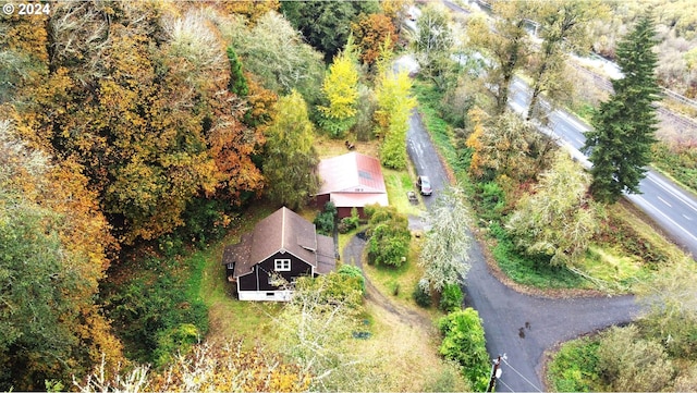 view of subject property