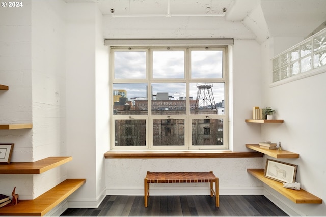 room details featuring hardwood / wood-style flooring